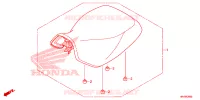 SELLE pour Honda FOURTRAX 520 FOREMAN 4X4 ES PS de 2021