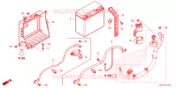BATTERIE pour Honda GL 1800 GOLD WING BAGGER DCT de 2021