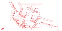 GUIDON   TE DE FOURCHE pour Honda GL 1800 GOLD WING DCT de 2021