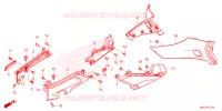COUVERCLES LATERAUX pour Honda GL 1800 GOLD WING TOUR DCT de 2021