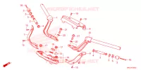 GUIDON   TE DE FOURCHE pour Honda GL 1800 GOLD WING TOUR DCT de 2021