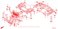 SUPPORT pour Honda FOURTRAX 520 FOREMAN 4X4 BASE de 2021