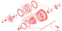EMBRAYAGE pour Honda VFR 800 F de 2017