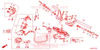 GUIDON   TE DE FOURCHE pour Honda VFR 800 F de 2017