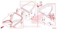 SELLE pour Honda VFR 800 F de 2017