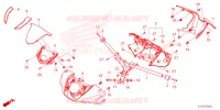 GUIDON   CARENAGE pour Honda SH 350 de 2021