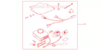 ALARME pour Honda GL 1800 GOLD WING ABS NAVI AIRBAG de 2013