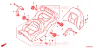 SELLE pour Honda GL 1800 GOLD WING ABS NAVI AIRBAG de 2013