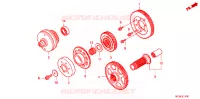 TRANSMISSION PRIMAIRE pour Honda GL 1800 GOLD WING ABS de 2013