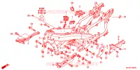 CADRE pour Honda GL 1800 GOLD WING ABS AIRBAG de 2013