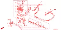 MAITRE CYLINDRE pour Honda GL 1800 GOLD WING ABS AIRBAG de 2013
