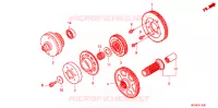 TRANSMISSION PRIMAIRE pour Honda GL 1800 GOLD WING ABS AIRBAG de 2013