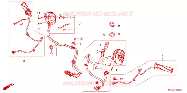 COMMODOS - POIGNEES Honda MOTO 1800 GOLD-WING 2021  GL1800BDM