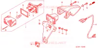 FEU ARRIERE pour Honda XR 200 de 2006