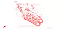 COUVRE CULASSE pour Honda CB 599 HORNET de 2004