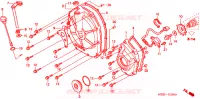 CARTER D'EMBRAYAGE pour Honda CB 599 HORNET de 2004