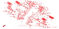 REPOSE PIED pour Honda CB 599 HORNET de 2004