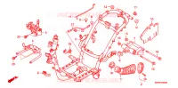 CADRE pour Honda SCV 100 DIO AVIATOR de 2003