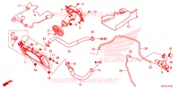 RADIATEUR pour Honda CBR 500 R ABS HRC TRICOLOR de 2014