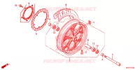 ROUE AVANT pour Honda CTX 700 N ABS de 2015