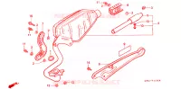 SILENCIEUX D'ECHAPPEMENT pour Honda QR 50 de 2000
