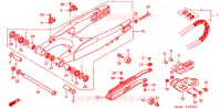 BRAS OSCILLANT pour Honda CR 125 R de 2000