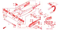 BRAS OSCILLANT pour Honda CR 125 R de 2002