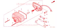 FEU ARRIERE pour Honda CHALY 50 de 1983