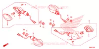CLIGNOTANT pour Honda CBF 160 UNICORN de 2020