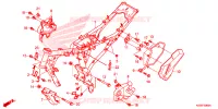 CADRE pour Honda CBF 160 UNICORN de 2021