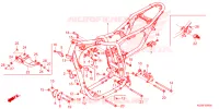CADRE pour Honda H\'NESS GB 350 RS DLX PRO de 2023