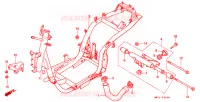 CADRE pour Honda LEAD 90 SILVER de 1993
