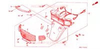 FEUX ARRIERE pour Honda LEAD 90 SILVER de 1993