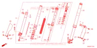 FOURCHE pour Honda CRF 450 R de 2024