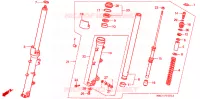 FOURCHE pour Honda VFR 800 de 1998