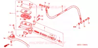 MAITRE CYLINDRE pour Honda VFR 800 de 1998