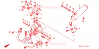 SILENCIEUX D'ECHAPPEMENT pour Honda VFR 800 de 1998
