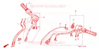 COMMODO   LEVIER   CABLE pour Honda VFR 800 de 2001