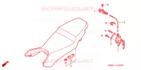 SELLE pour Honda VFR 800 de 2001