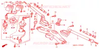 GUIDON   TE DE FOURCHE pour Honda VFR 800 de 2001