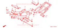 CADRE pour Honda VFR 800 de 2000