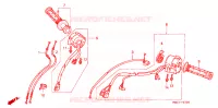 COMMODO   LEVIER   CABLE pour Honda VFR 800 de 2000