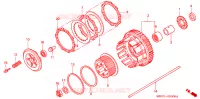 EMBRAYAGE pour Honda VFR 800 de 2000