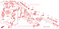GUIDON   TE DE FOURCHE pour Honda VFR 800 de 2000
