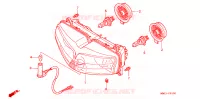 PHARE pour Honda VFR 800 de 2000