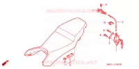 SELLE pour Honda VFR 800 de 2000