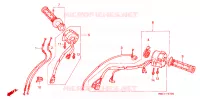 COMMODO   LEVIER   CABLE pour Honda VFR 800 de 2000
