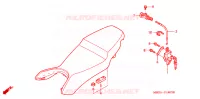 SELLE pour Honda VFR 800 de 2000