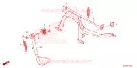 BEQUILLE pour Honda ADV 160 ABS de 2024