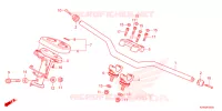 GUIDON   CARENAGE pour Honda ADV 160 ABS de 2024